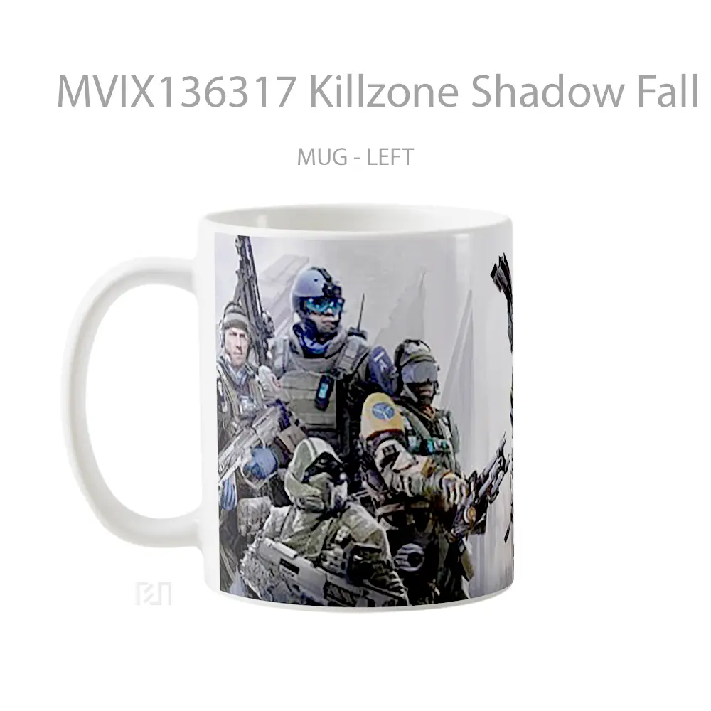 Mug Killzone Shadow Fall Gelas Keramik Unik - All-side / Desain