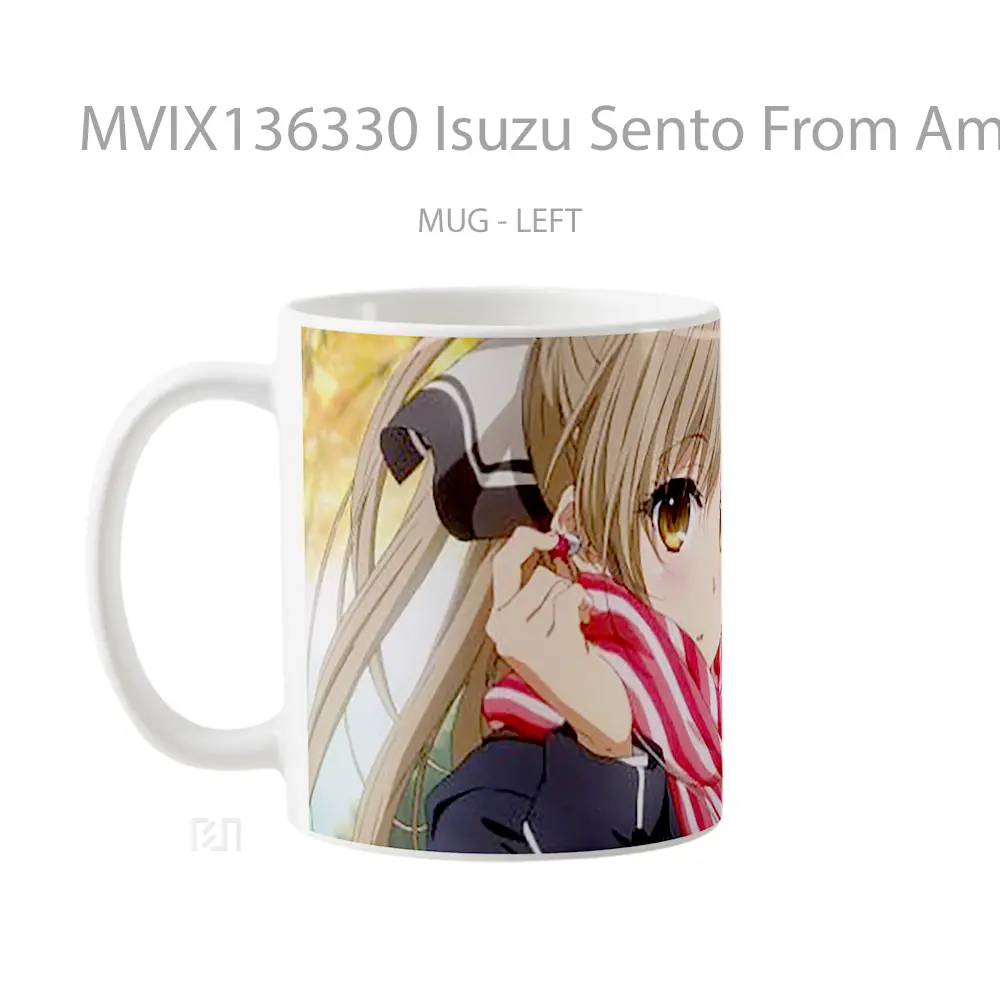 Mug Isuzu Sento From Amagi Brilliant Park Gelas Keramik Unik - All-side / Desain