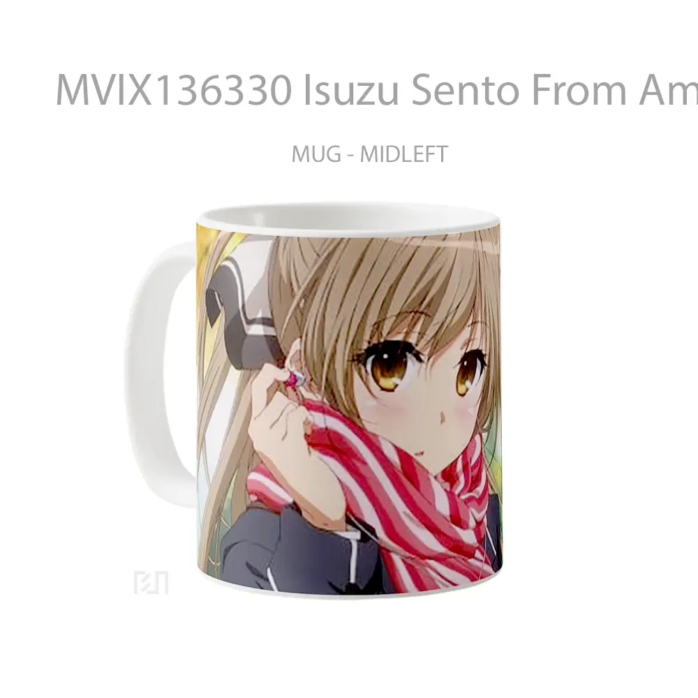 Mug Isuzu Sento From Amagi Brilliant Park Gelas Keramik Unik - All-side / Desain