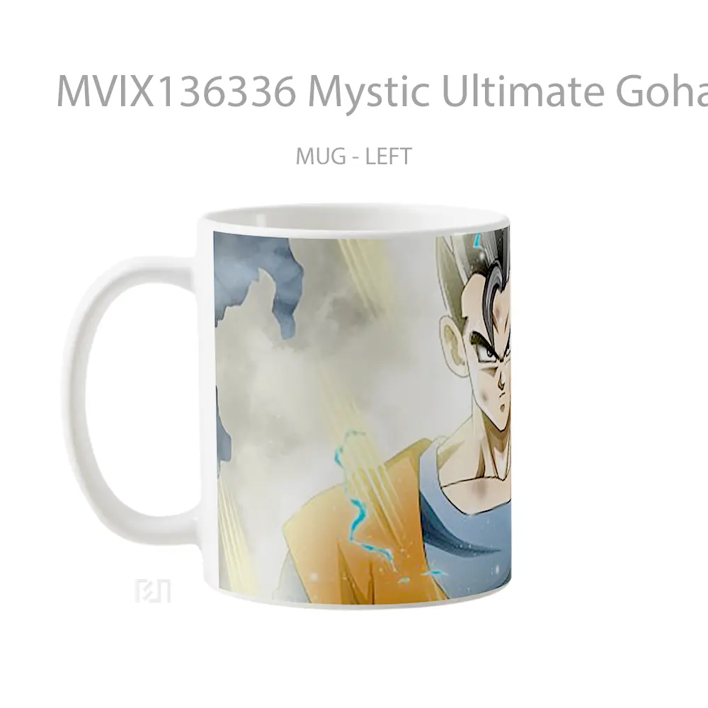 Mug Mystic Ultimate Gohan From Dragon Ball Super Cangkir Anime - All-side / Desain