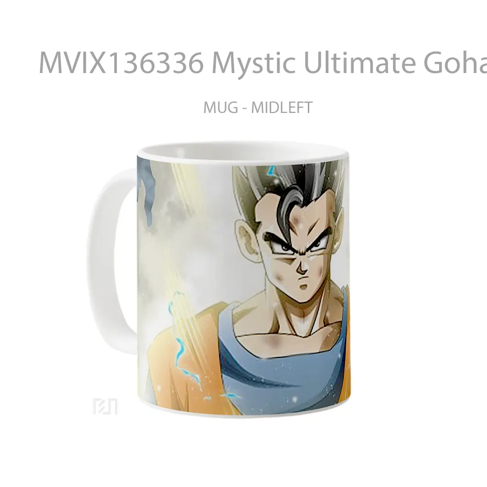 Mug Mystic Ultimate Gohan From Dragon Ball Super Cangkir Anime - All-side / Desain