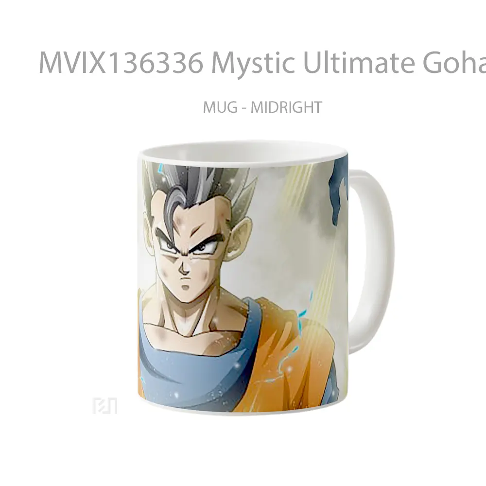 Mug Mystic Ultimate Gohan From Dragon Ball Super Cangkir Anime - All-side / Desain