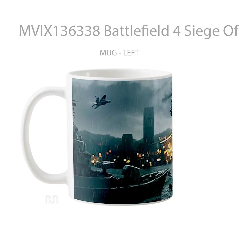Mug Battlefield 4 Siege Of Shanghai Gelas Keramik Unik - All-side / Desain