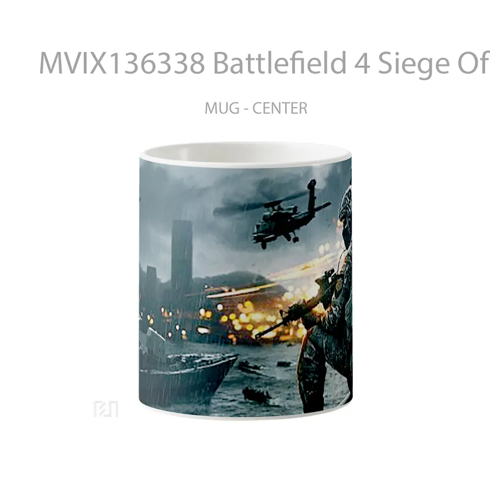 Mug Battlefield 4 Siege Of Shanghai Gelas Keramik Unik