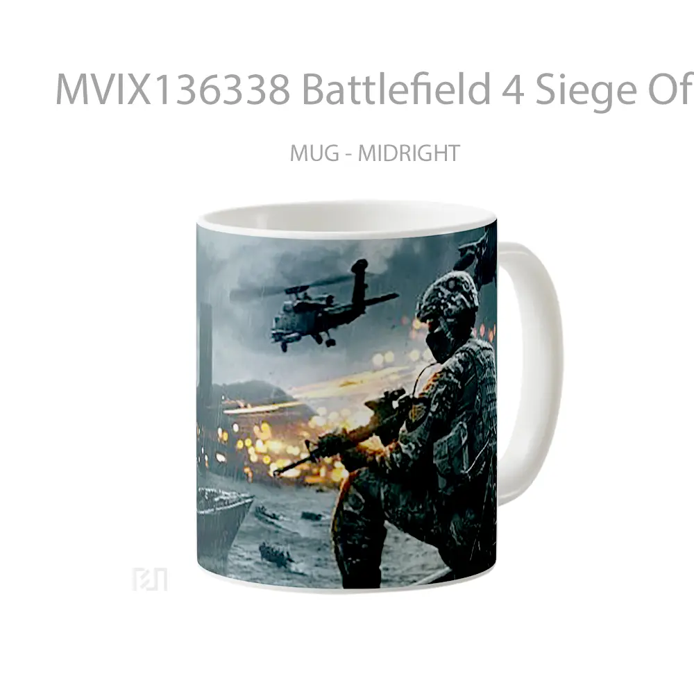 Mug Battlefield 4 Siege Of Shanghai Gelas Keramik Unik - All-side / Desain