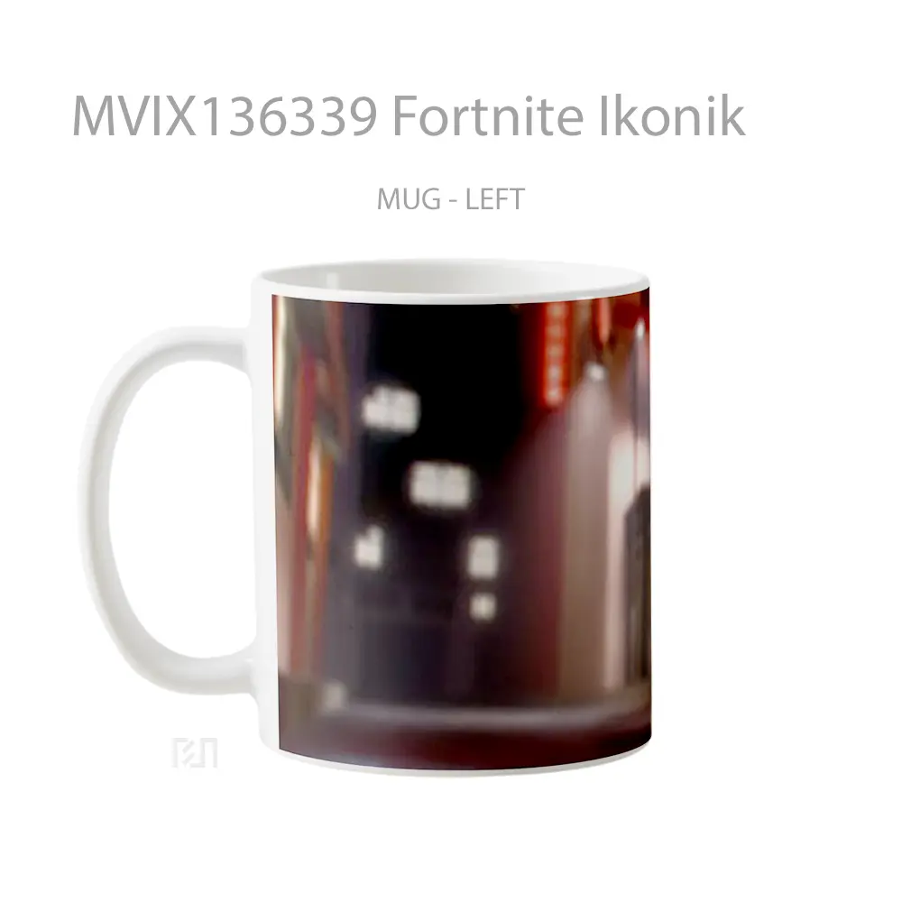 Mug Fortnite Ikonik Cangkir Gamer - All-side / Desain