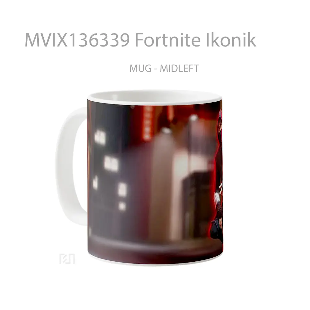 Mug Fortnite Ikonik Cangkir Gamer - All-side / Desain