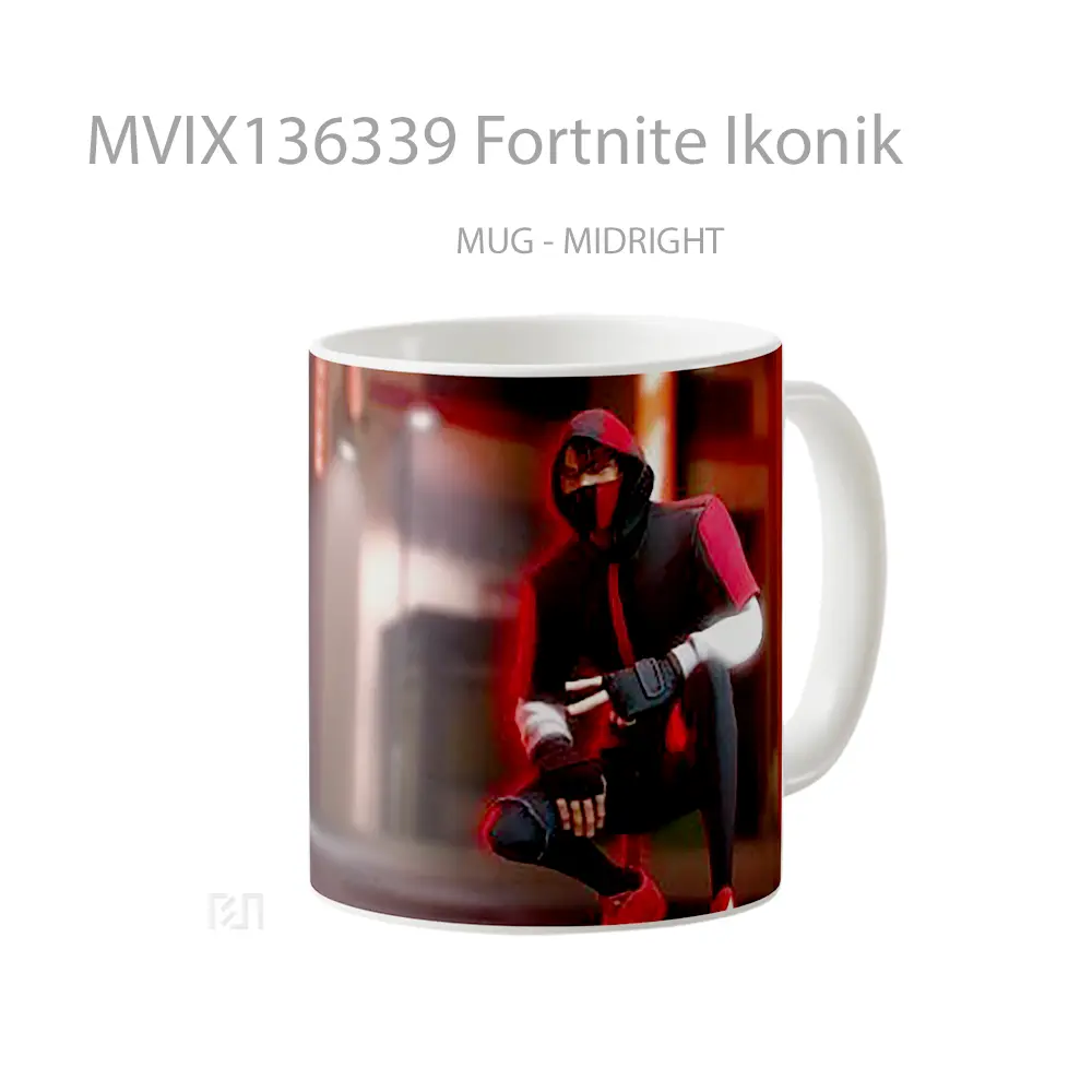 Mug Fortnite Ikonik Cangkir Gamer - All-side / Desain