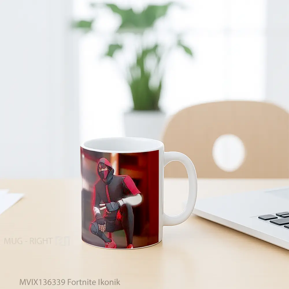 Mug Fortnite Ikonik Cangkir Gamer - All-side / Desain