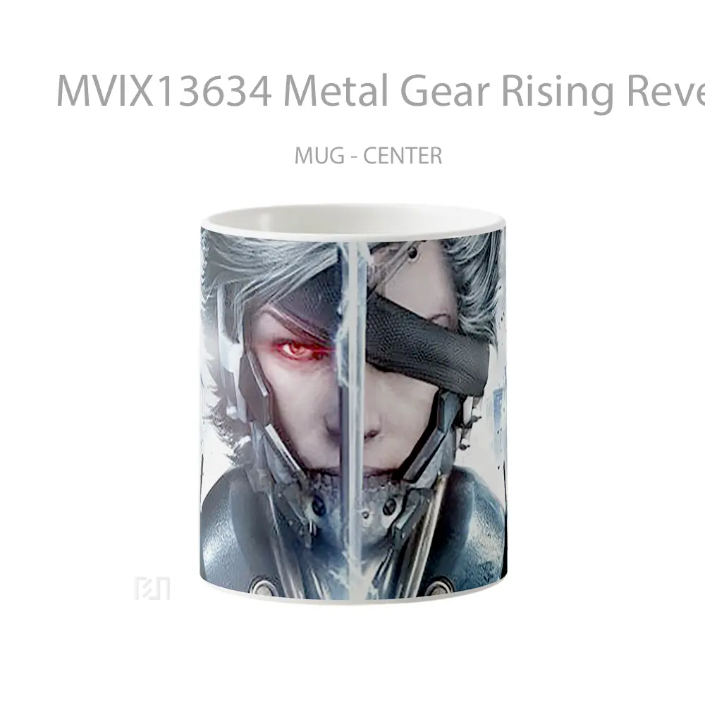 Mug Metal Gear Rising Revengeance 3 Gelas Keramik Unik