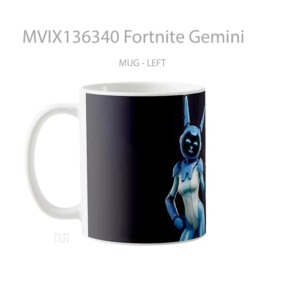 Mug Fortnite Gemini Cangkir Gamer - All-side / Desain