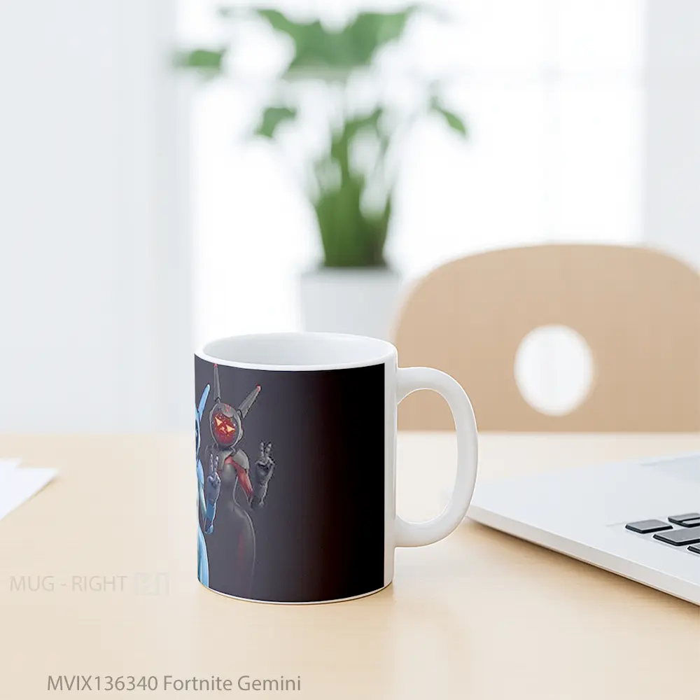 Mug Fortnite Gemini Cangkir Gamer - All-side / Desain