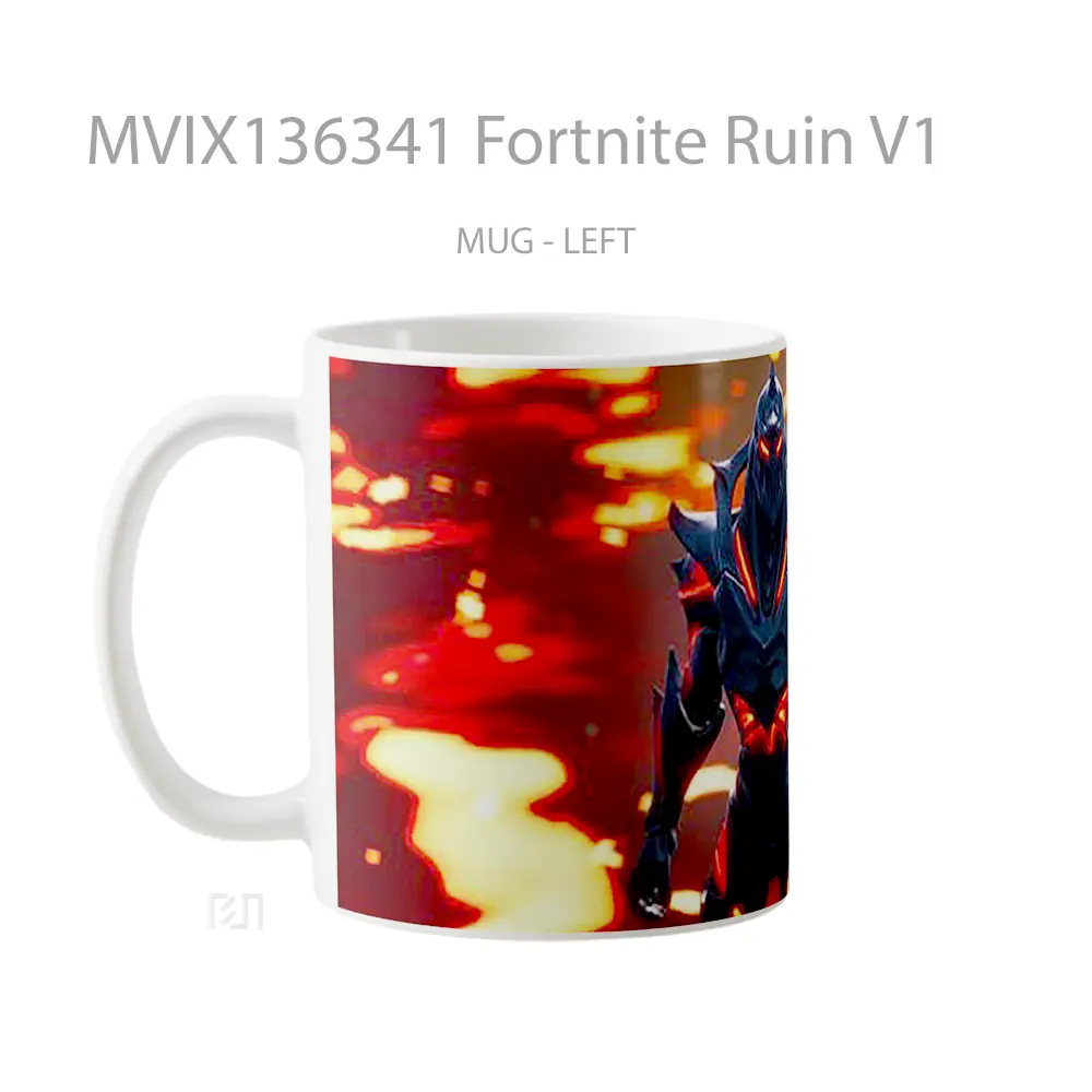 Mug Fortnite Ruin V1 Cangkir Gamer - All-side / Desain