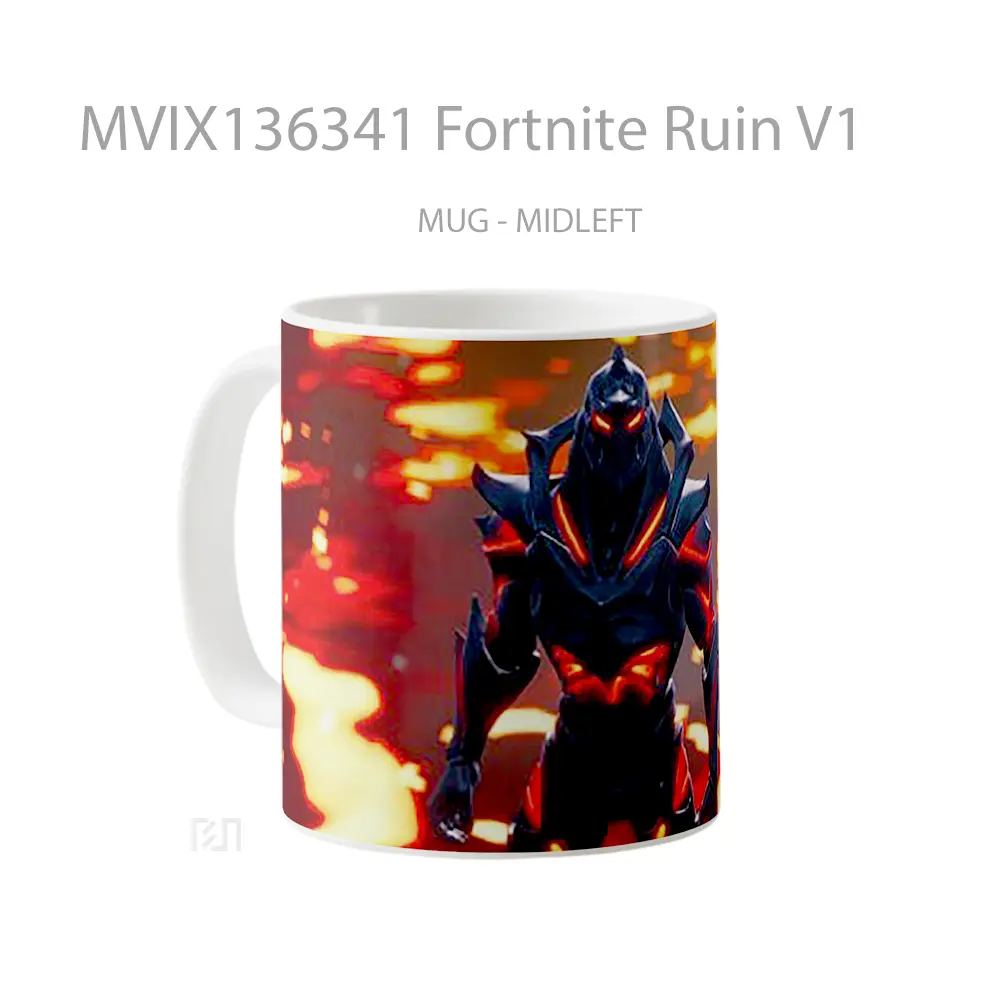 Mug Fortnite Ruin V1 Cangkir Gamer - All-side / Desain