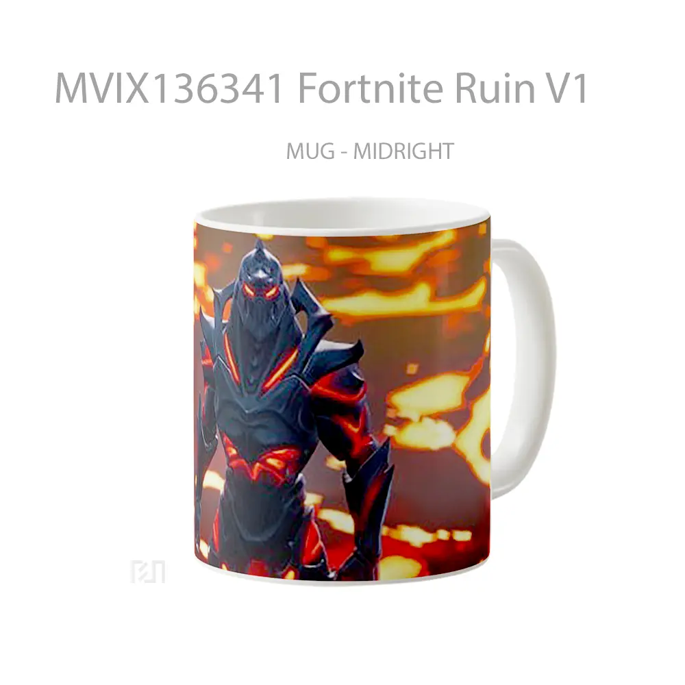 Mug Fortnite Ruin V1 Cangkir Gamer - All-side / Desain