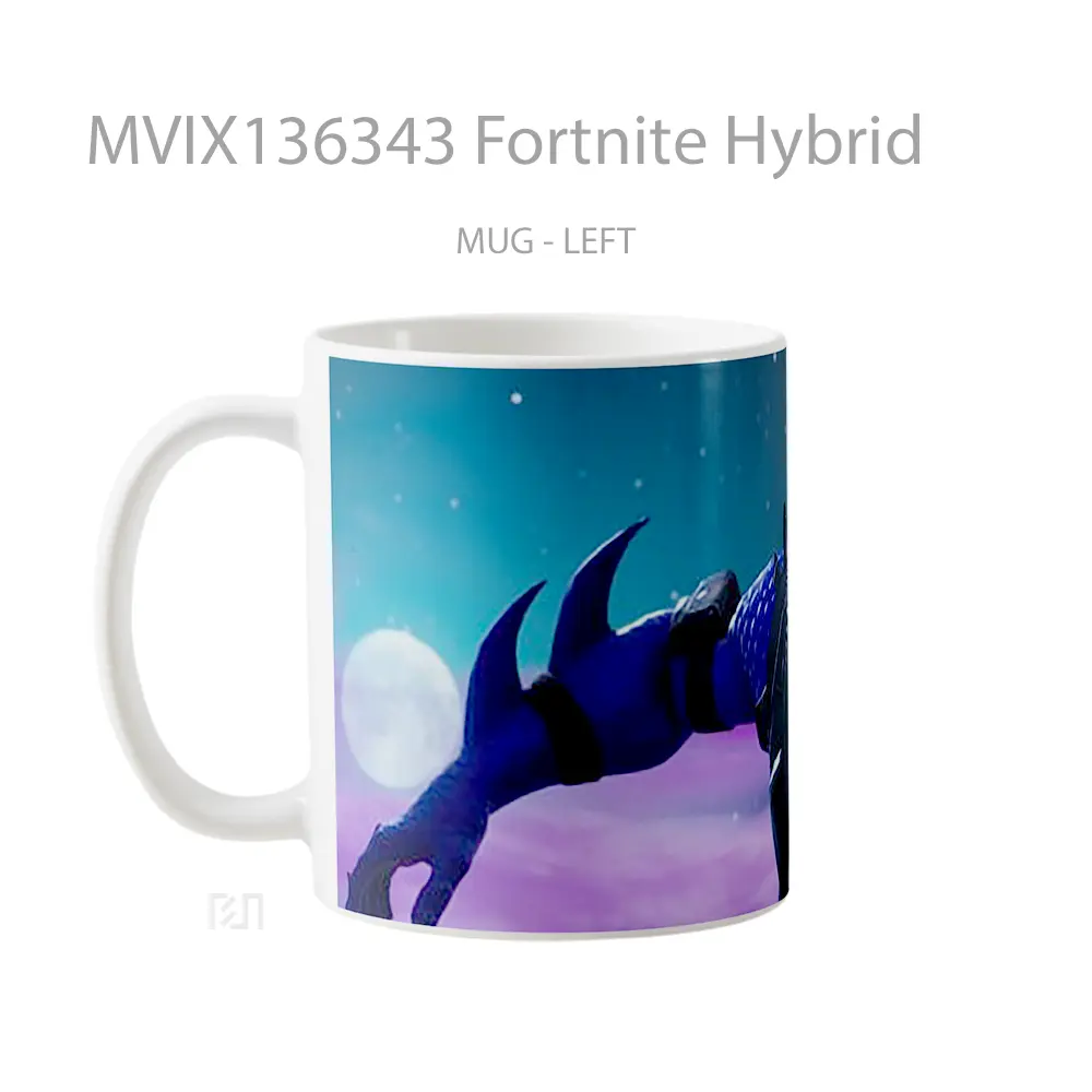 Mug Fortnite Hybrid Cangkir Gamer - All-side / Desain