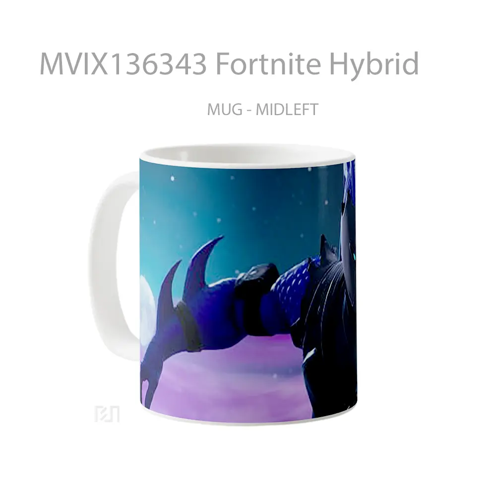 Mug Fortnite Hybrid Cangkir Gamer - All-side / Desain
