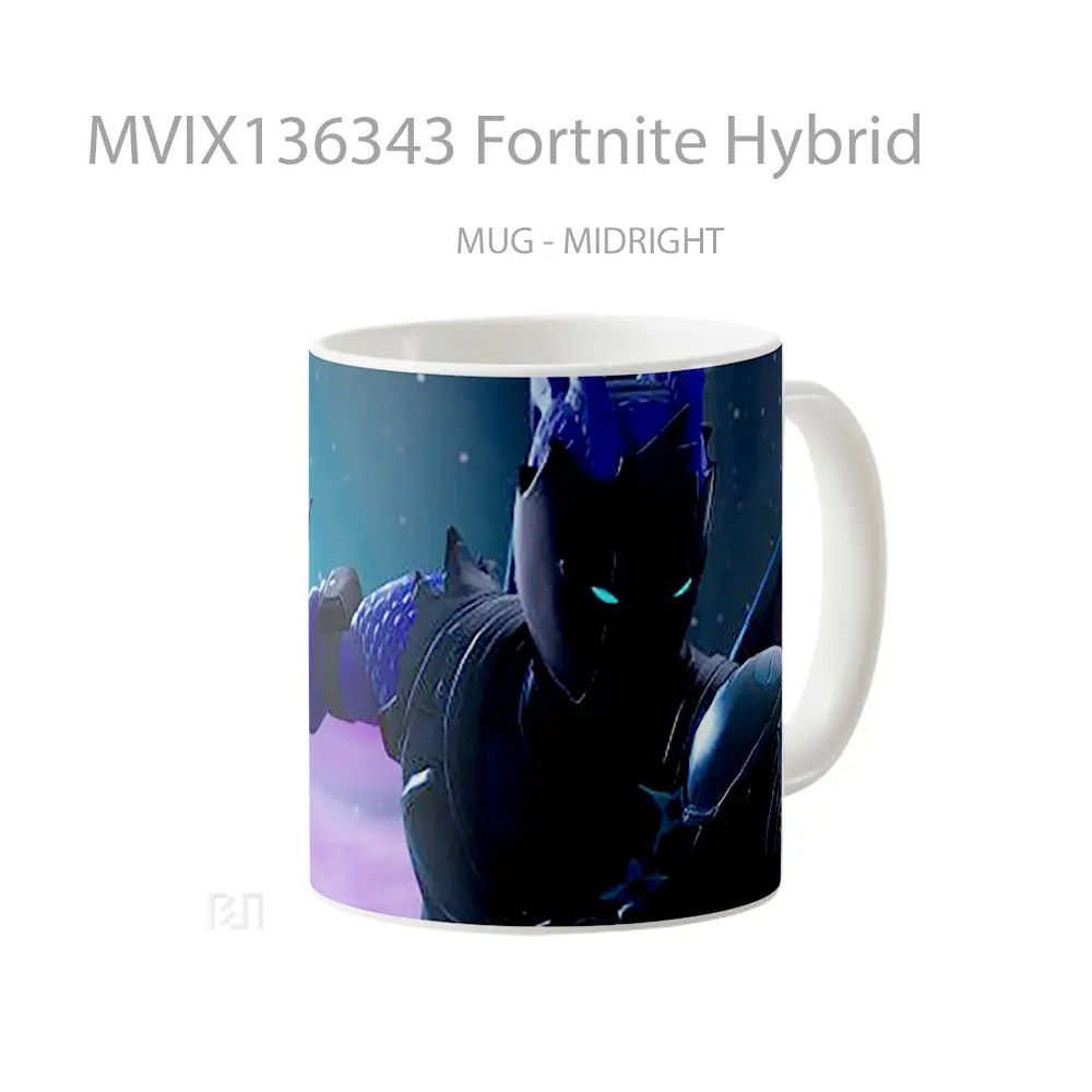 Mug Fortnite Hybrid Cangkir Gamer - All-side / Desain