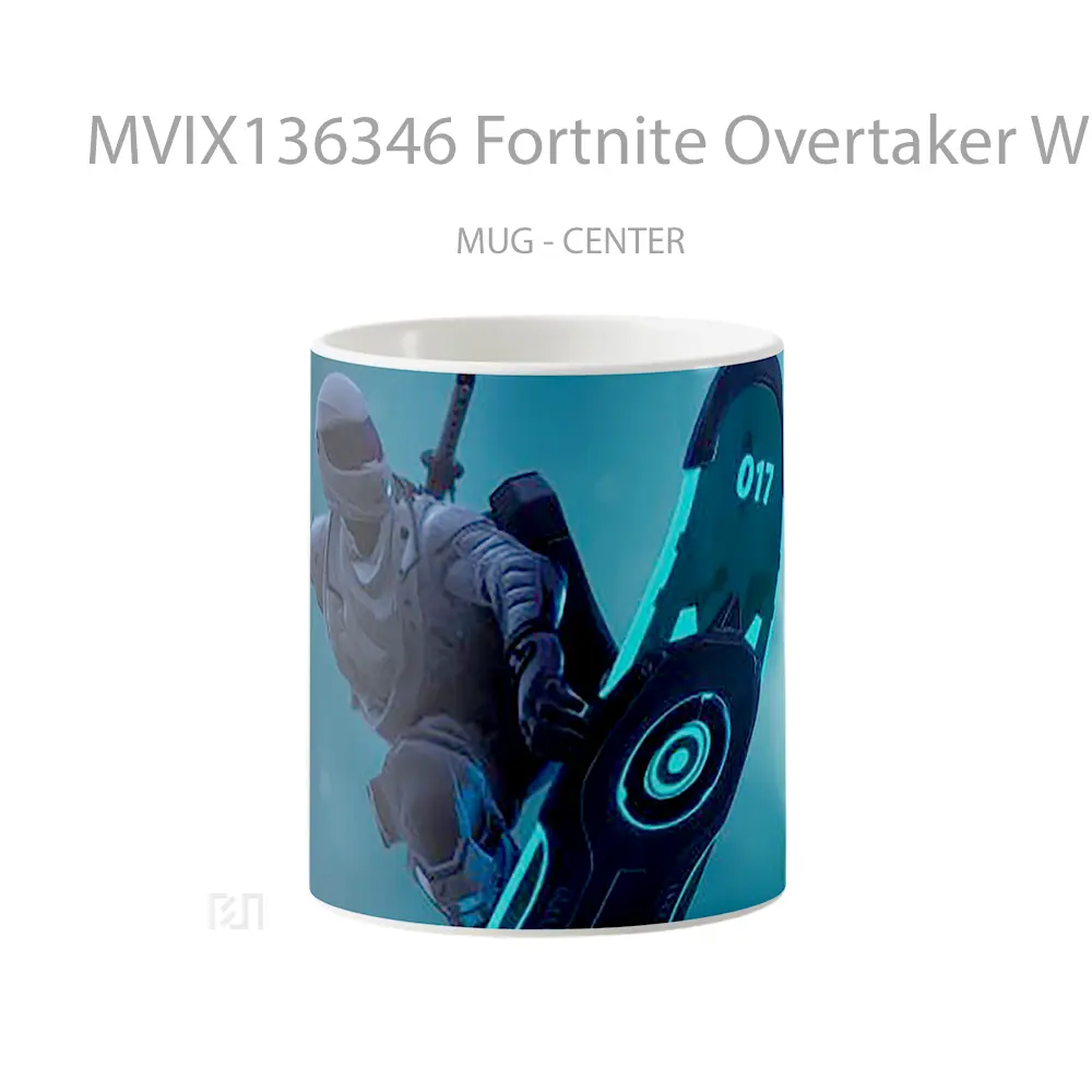 Mug Fortnite Overtaker With Driftboard Cangkir Gamer