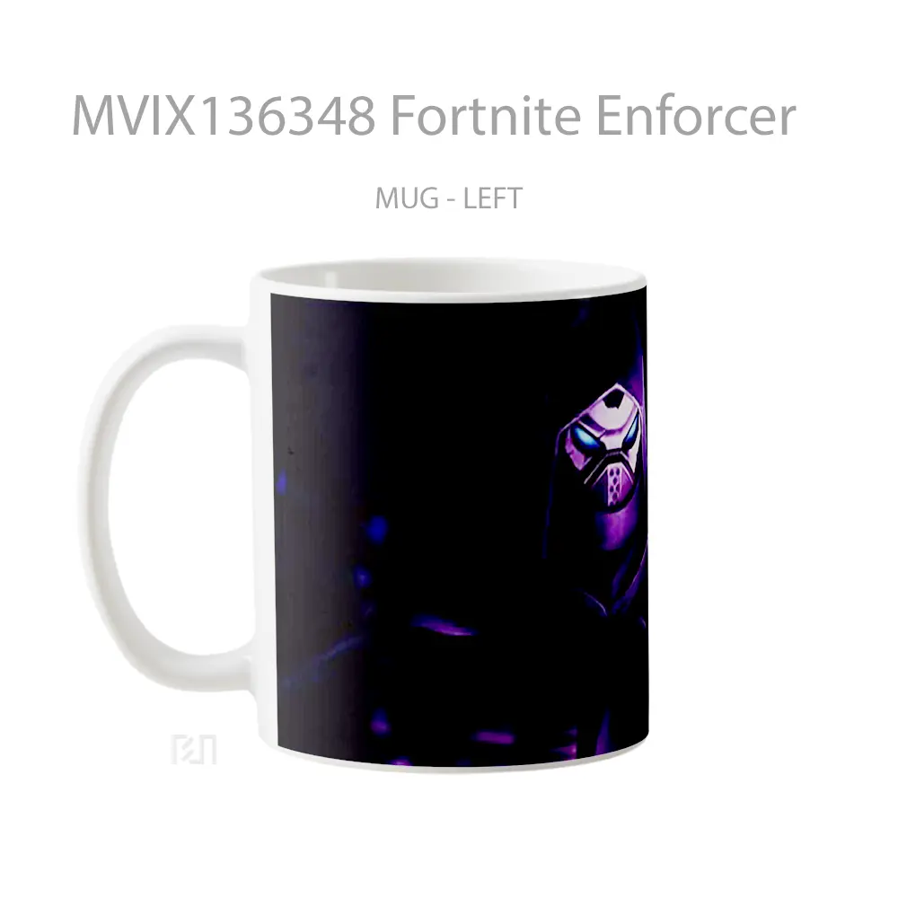 Mug Fortnite Enforcer Cangkir Gamer - All-side / Desain