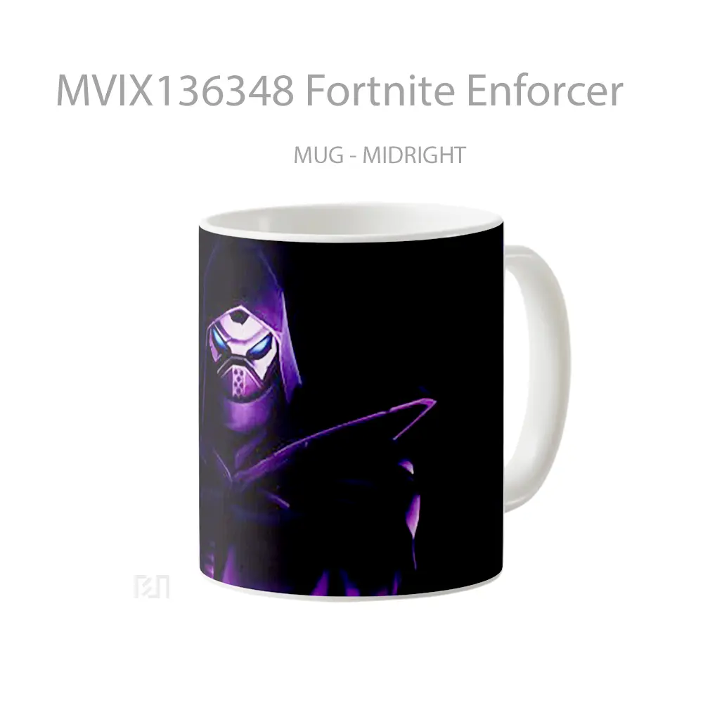 Mug Fortnite Enforcer Cangkir Gamer - All-side / Desain