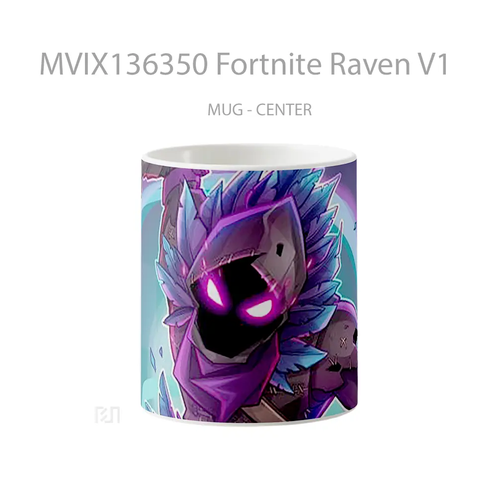 Mug Fortnite Raven V1 Cangkir Gamer