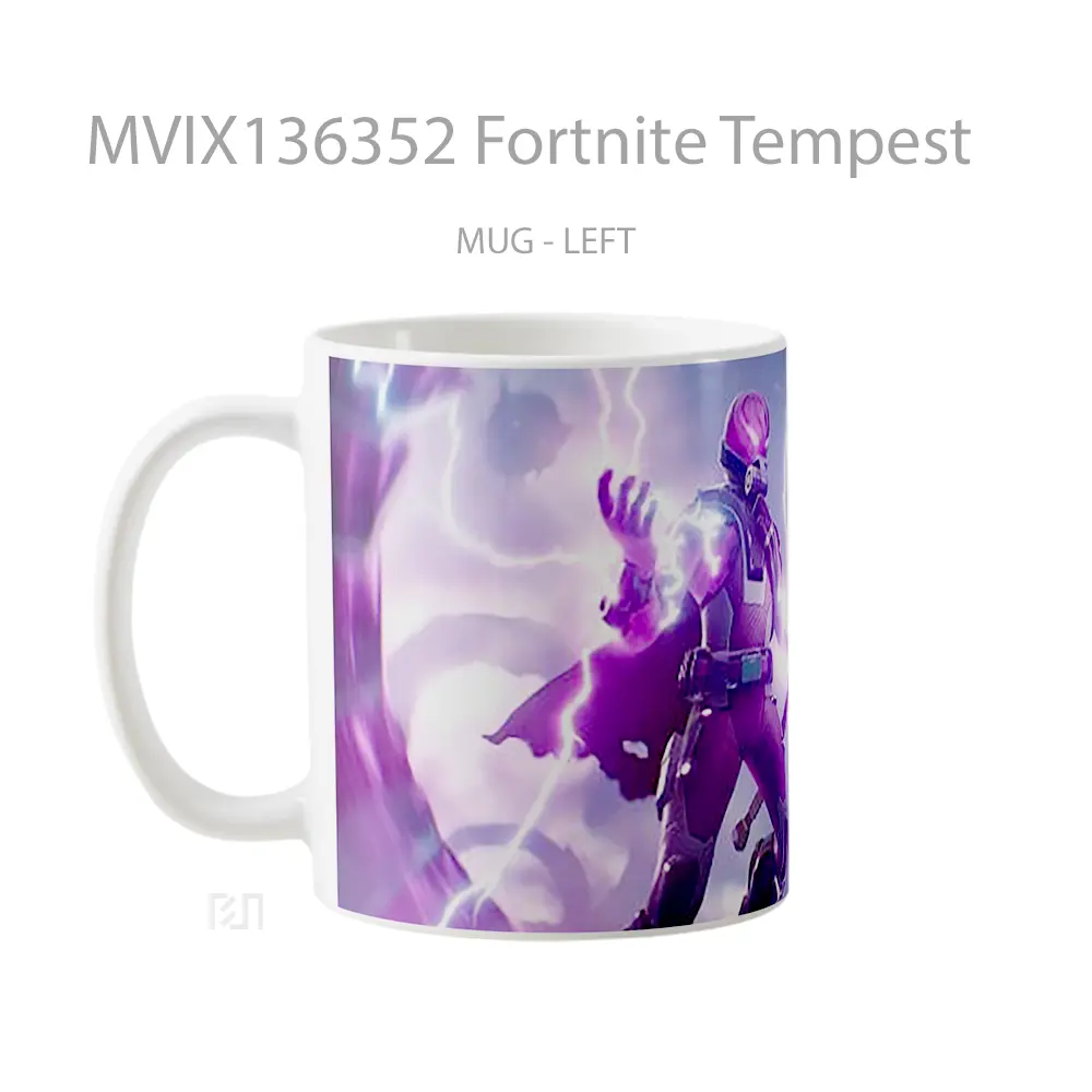 Mug Fortnite Tempest Cangkir Gamer - All-side / Desain