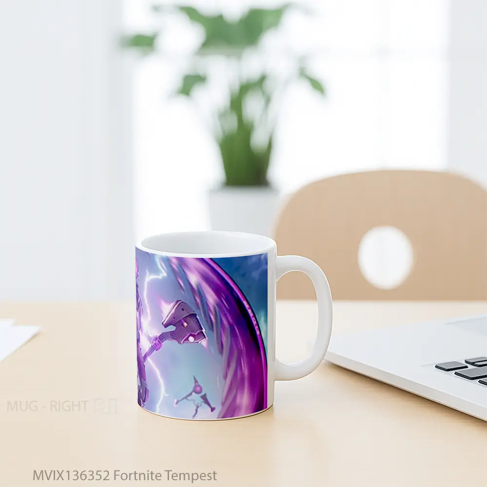 Mug Fortnite Tempest Cangkir Gamer - All-side / Desain