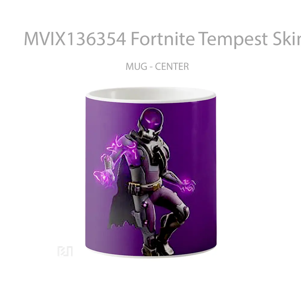 Mug Fortnite Tempest Skin Outfit Cangkir Gamer