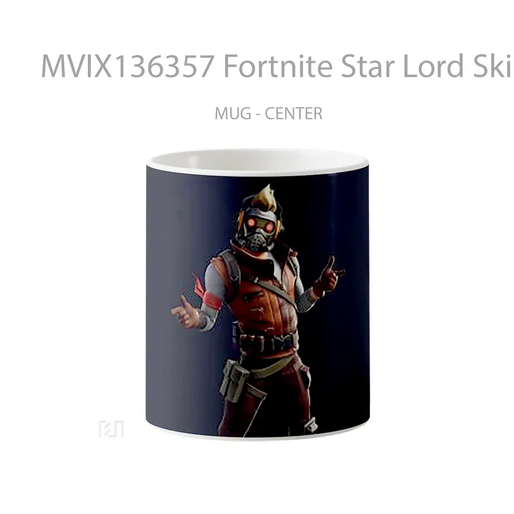 Mug Fortnite Star Lord Skin Cangkir Gamer
