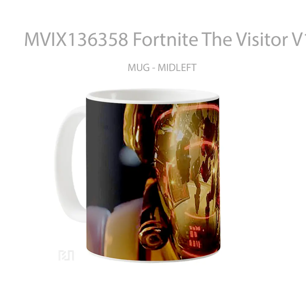 Mug Fortnite The Visitor V1 Cangkir Gamer - All-side / Desain