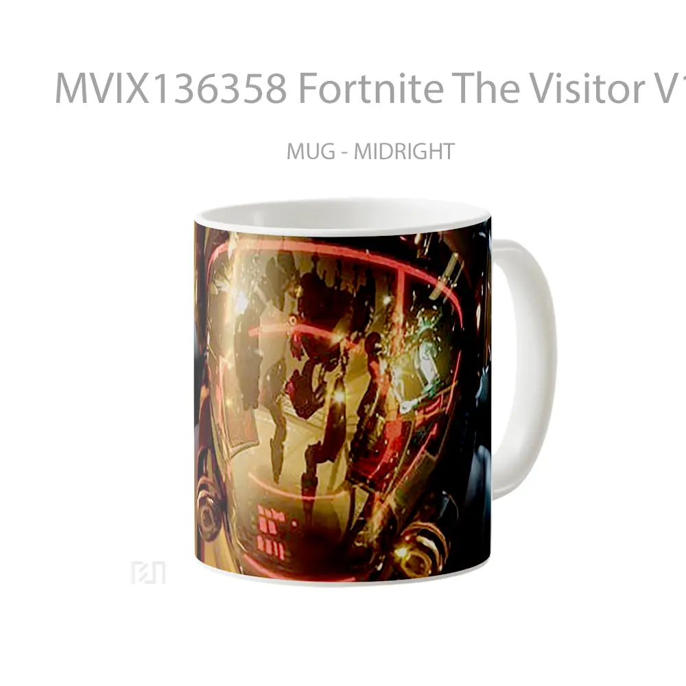 Mug Fortnite The Visitor V1 Cangkir Gamer - All-side / Desain