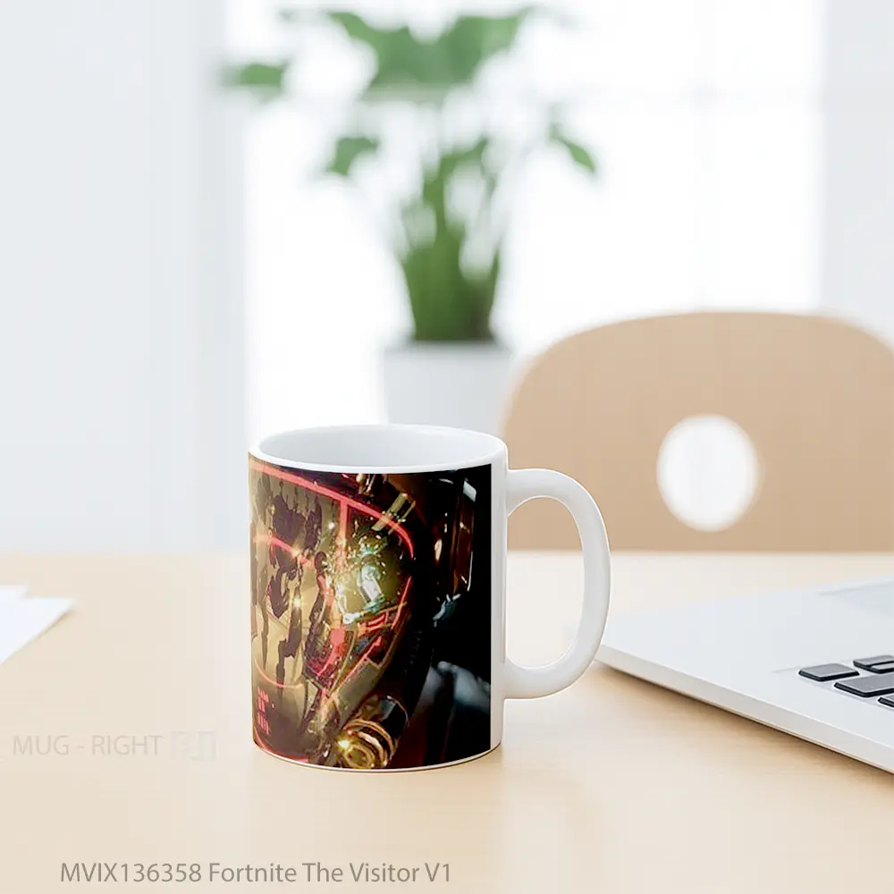Mug Fortnite The Visitor V1 Cangkir Gamer - All-side / Desain