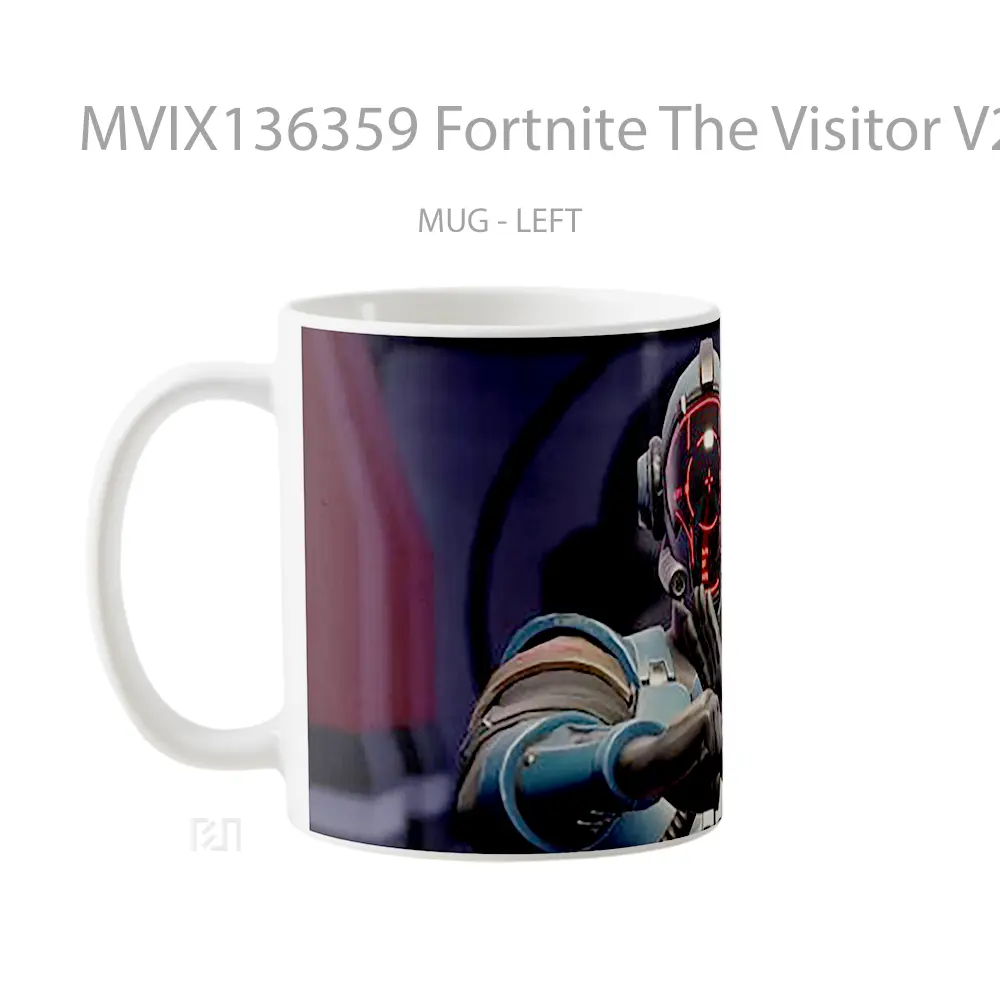 Mug Fortnite The Visitor V2 Cangkir Gamer - All-side / Desain