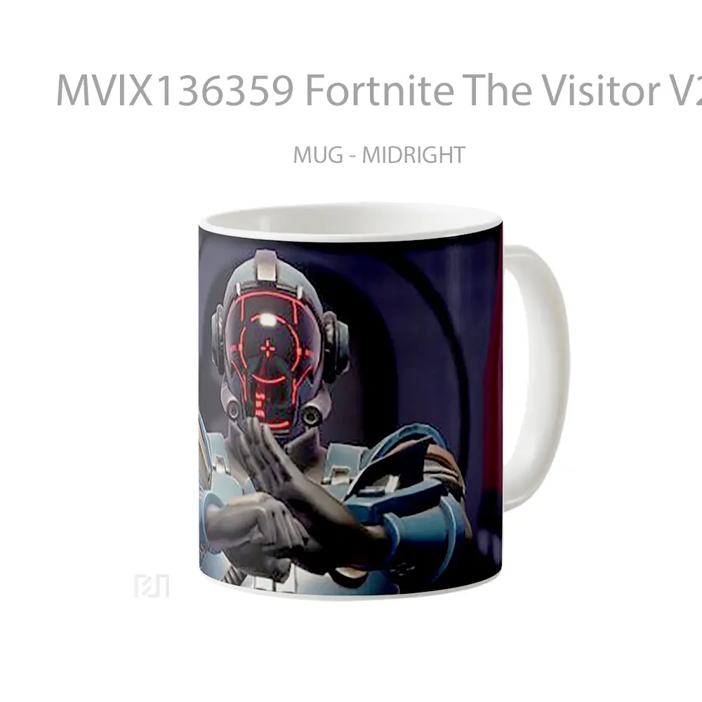 Mug Fortnite The Visitor V2 Cangkir Gamer - All-side / Desain