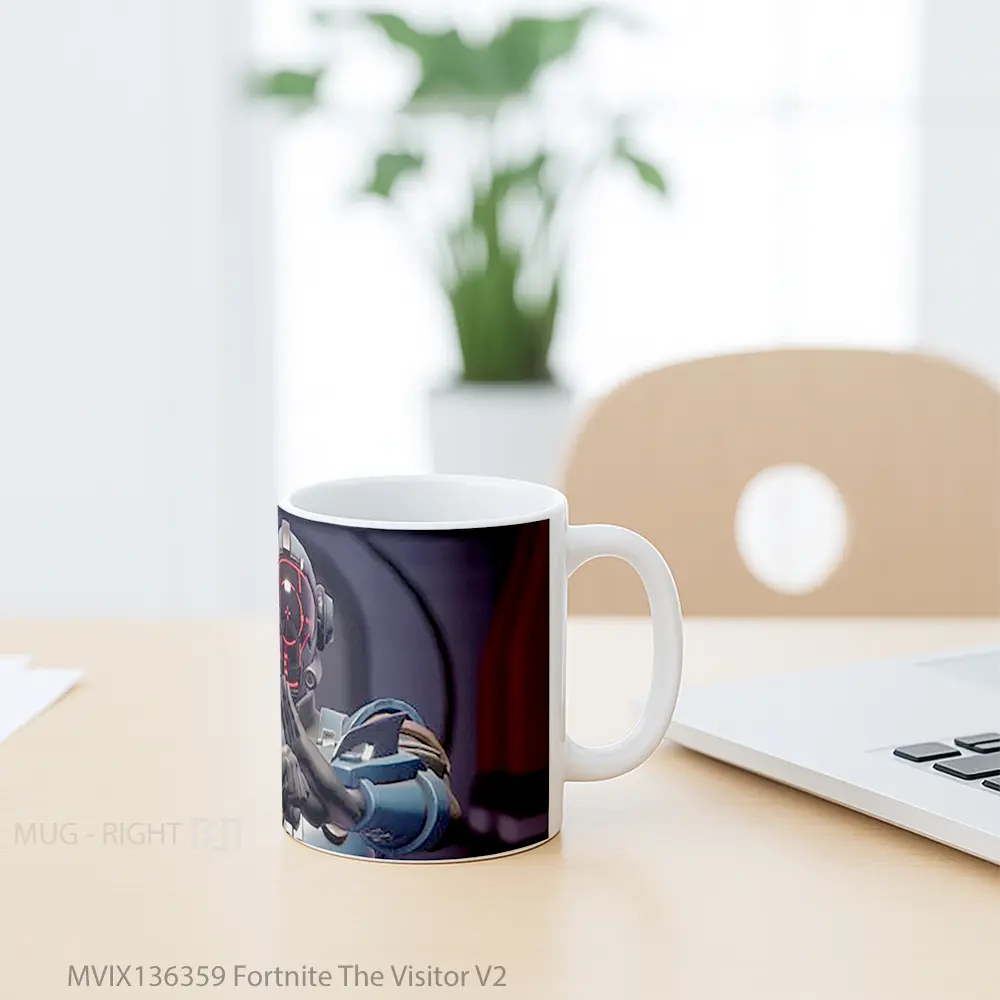 Mug Fortnite The Visitor V2 Cangkir Gamer - All-side / Desain