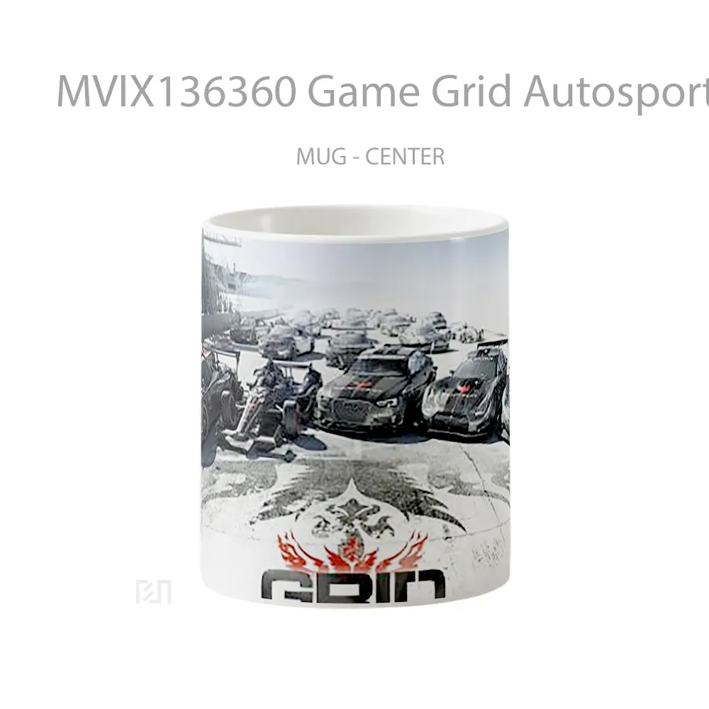 Mug Game Grid Autosport Cangkir Gamer