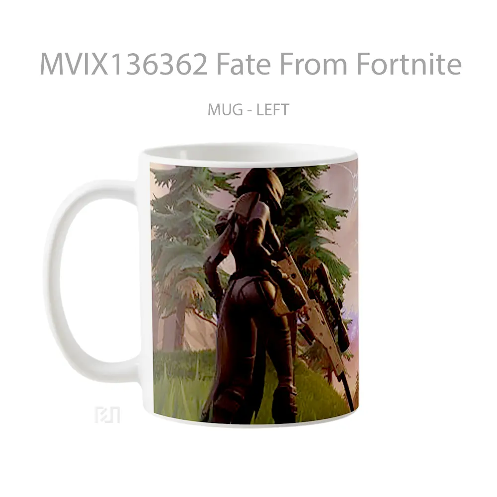 Mug Fate From Fortnite Cangkir Gamer - All-side / Desain