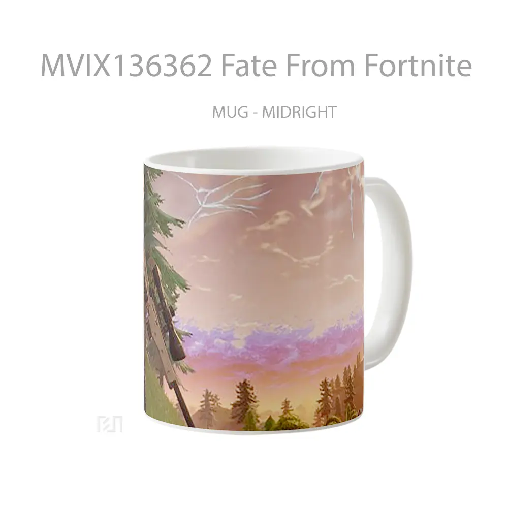 Mug Fate From Fortnite Cangkir Gamer - All-side / Desain