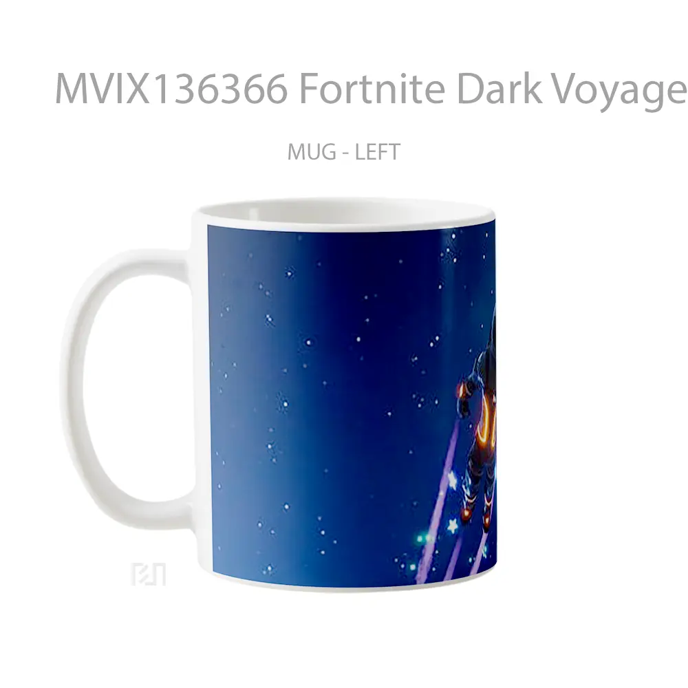 Mug Fortnite Dark Voyager V1 Cangkir Gamer - All-side / Desain