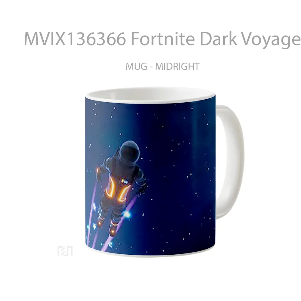 Mug Fortnite Dark Voyager V1 Cangkir Gamer - All-side / Desain