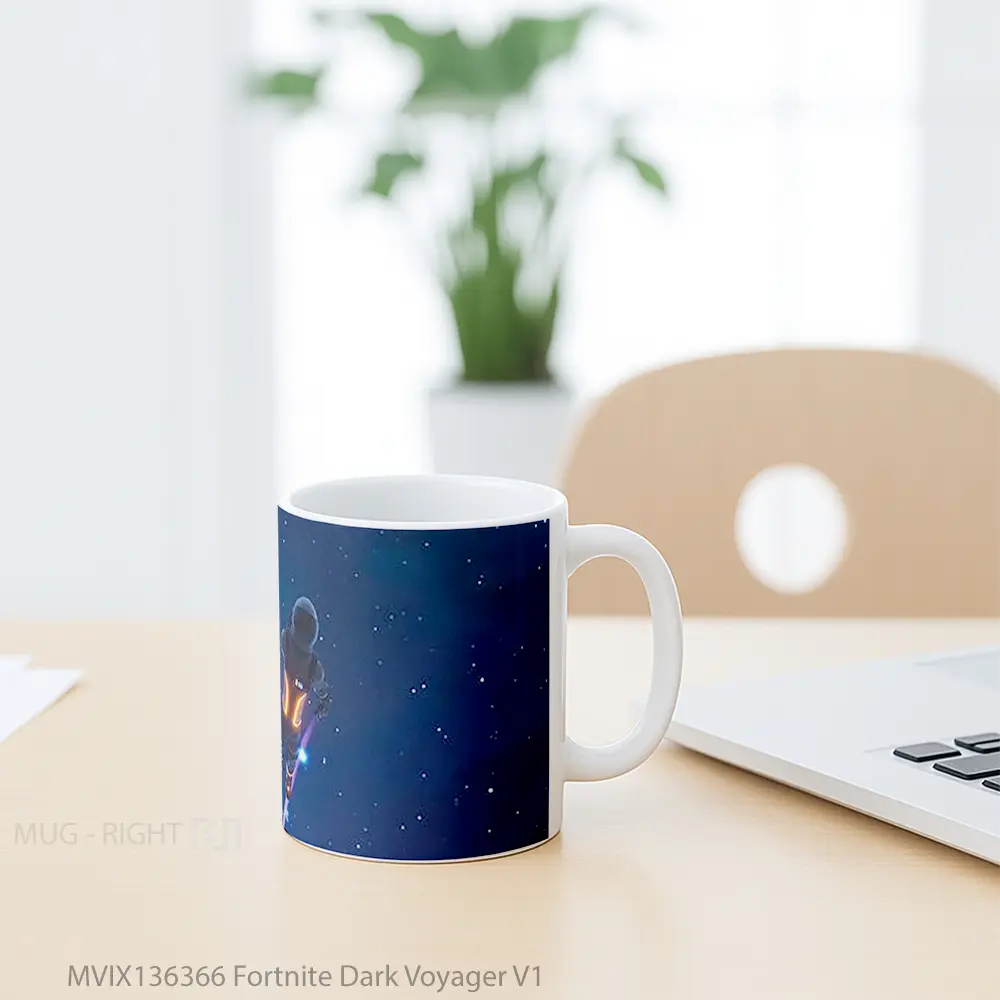 Mug Fortnite Dark Voyager V1 Cangkir Gamer - All-side / Desain