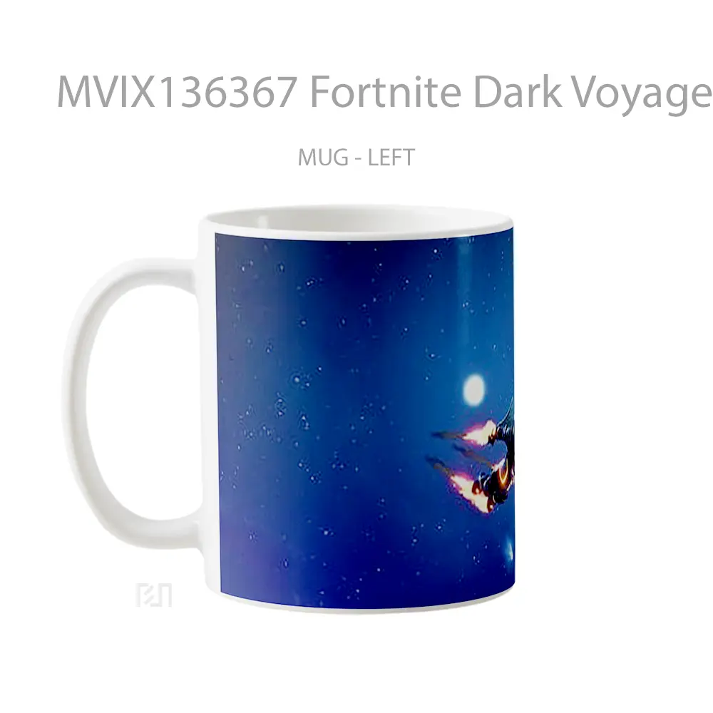 Mug Fortnite Dark Voyager V2 Cangkir Gamer - All-side / Desain