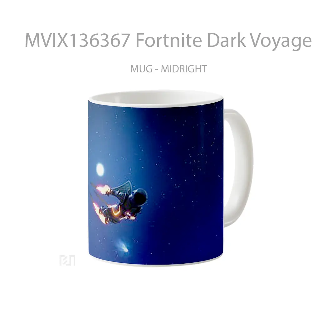 Mug Fortnite Dark Voyager V2 Cangkir Gamer - All-side / Desain