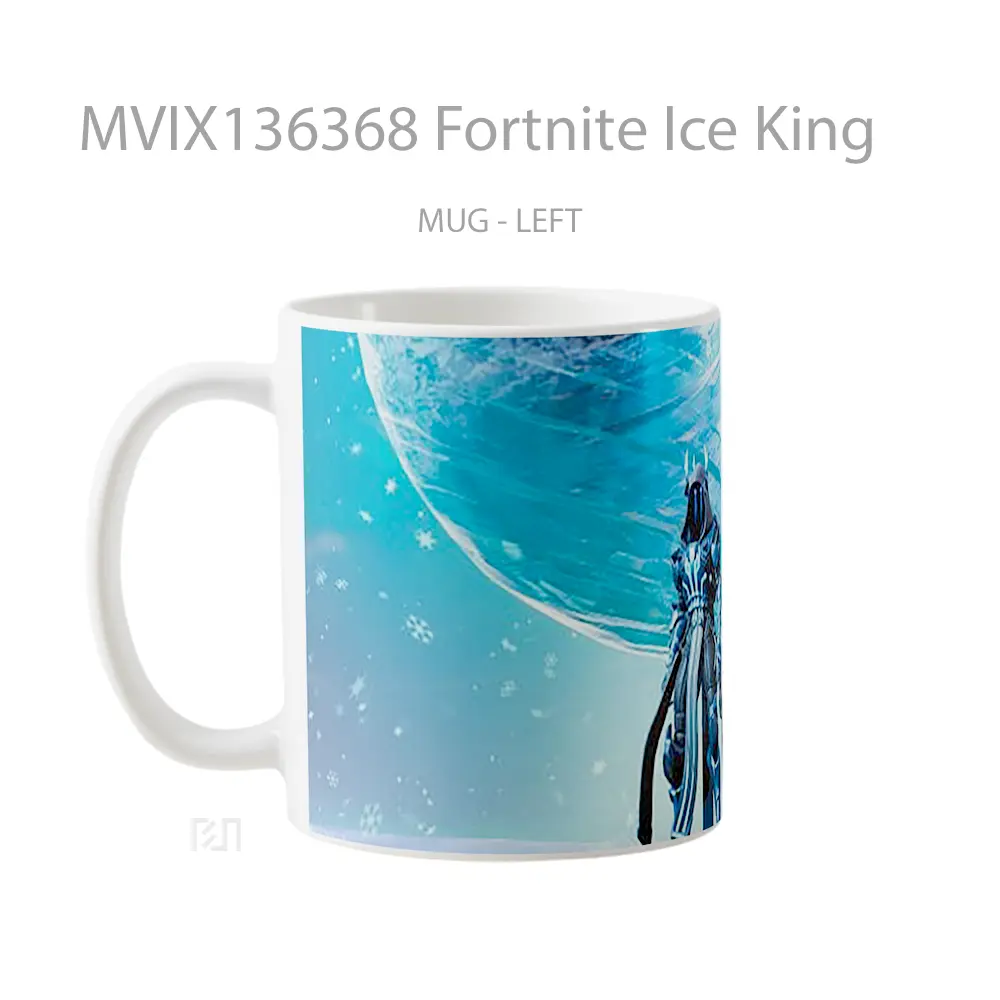 Mug Fortnite Ice King Cangkir Gamer - All-side / Desain