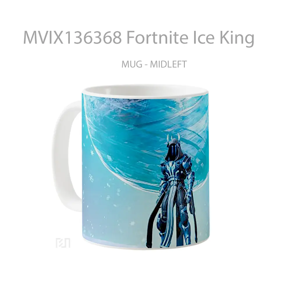 Mug Fortnite Ice King Cangkir Gamer - All-side / Desain