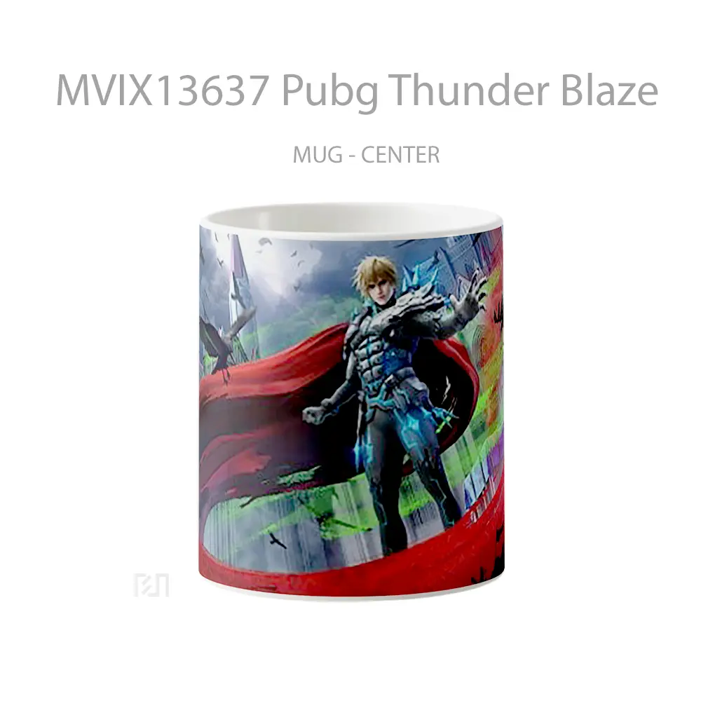 Mug Pubg Thunder Blaze Cangkir Gamer