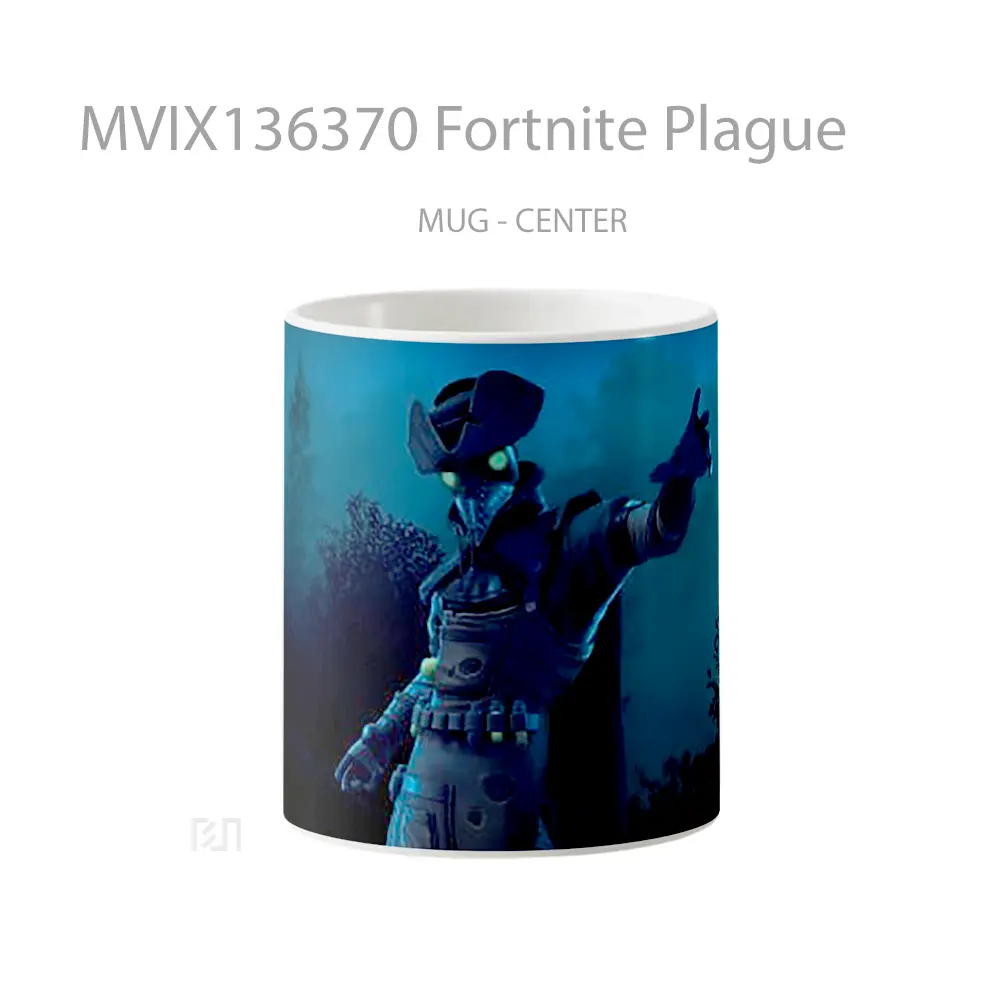 Mug Fortnite Plague Cangkir Gamer