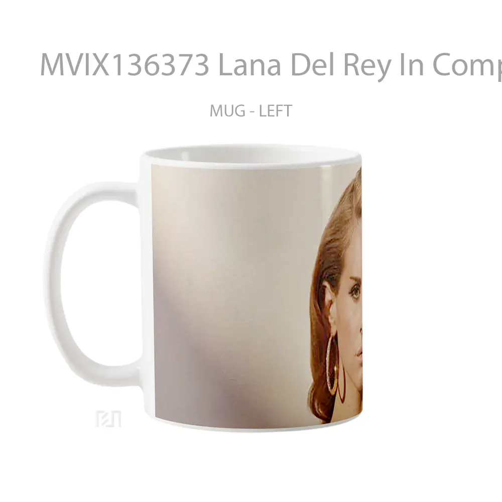 Mug Lana Del Rey In Complex Magazine Gelas Keramik Unik - All-side / Desain