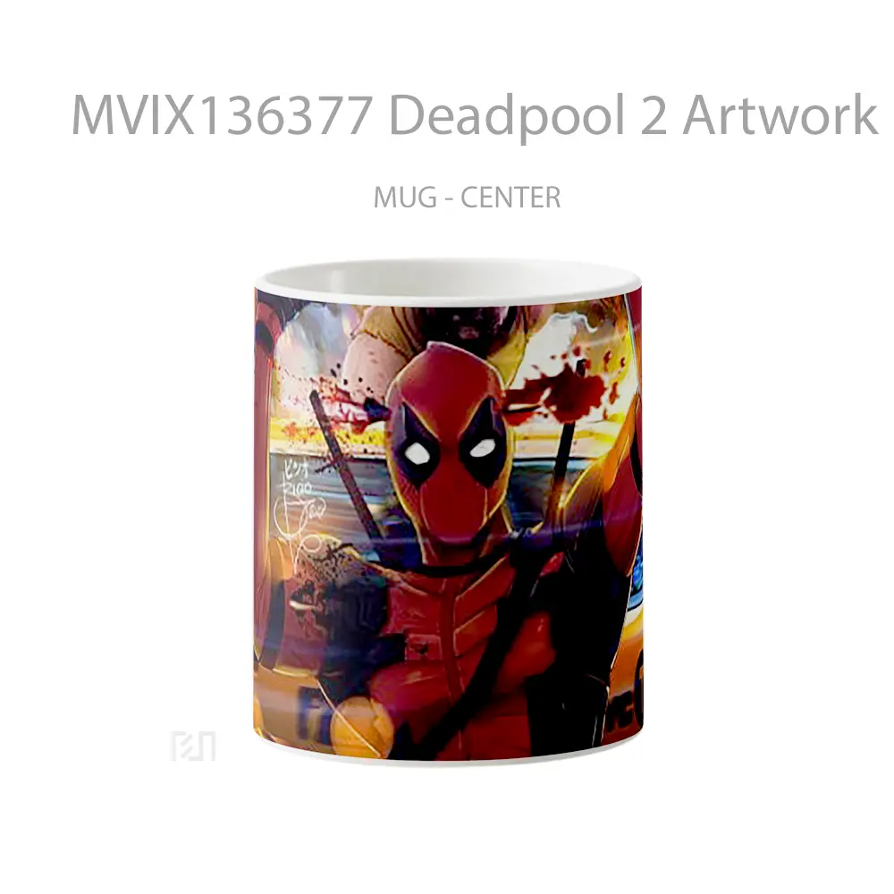Mug Deadpool 2 Artwork Gelas Superhero